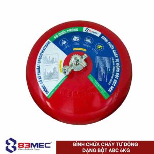 BÌNH CHỮA CHÁY TỰ ĐỘNG BỘT ABC 6KG CÓ KIỂM ĐỊNH (BQP-83MEC/VN)