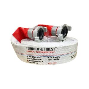VÒI CHỮA CHÁY TOMOKEN/VN D50-16BAR-20M + KIỂM ĐỊNH