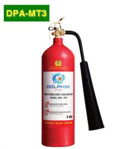 BÌNH CHỮA CHÁY KHÍ CO2 3KG DOLPHIN CÓ KIỂM ĐỊNH (BCA/VN)