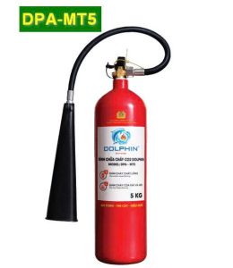 BÌNH CHỮA CHÁY KHÍ CO2 5KG DOLPHIN CÓ KIỂM ĐỊNH (BCA/VN)