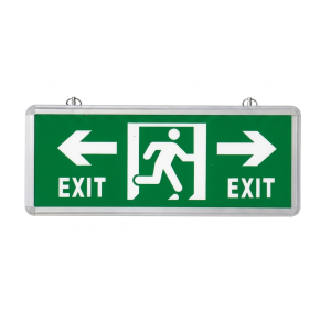 ĐÈN EXIT CHỈ LỐI THOÁT HIỂM CHINA (2 HƯỚNG) 2 MẶT+ KIỂM ĐỊNH