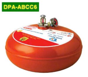 Bình chữa cháy tự động Bột ABC Dolphin 6kg CÓ KIỂM ĐỊNH (BCA/VN)